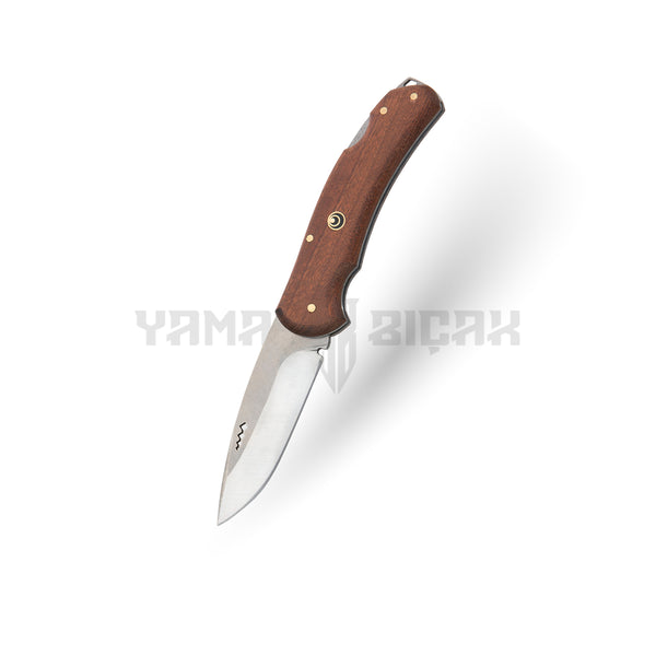 Bushcraft 18,5  cm Sapelli  ( Deri Kılıflı )